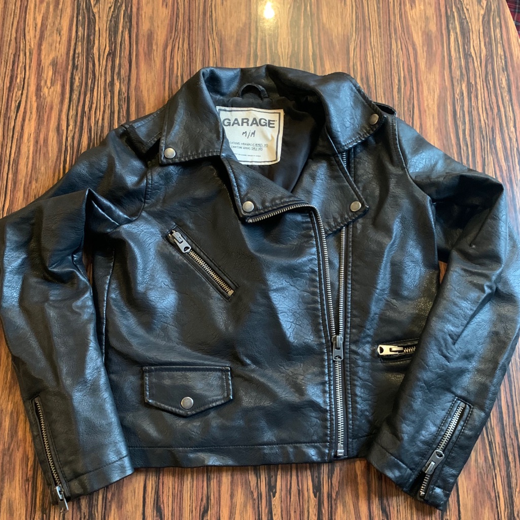 Garage Faux Leather Jacket